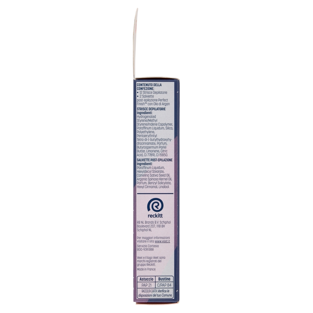 Veet Strisce Viso Expert Pelli Normali 12 pezzi